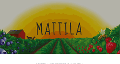 Desktop Screenshot of mattilanluomutila.com