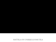 Tablet Screenshot of mattilanluomutila.com